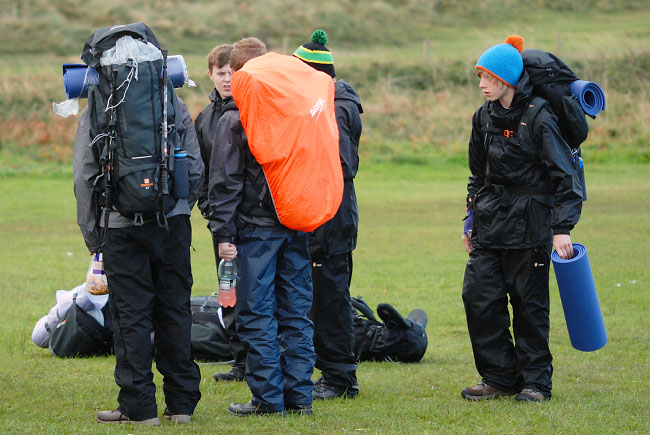 Kitted up and ready to go