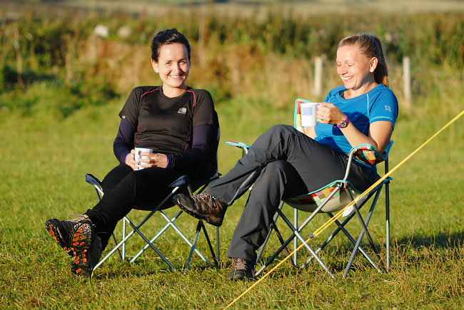 Staff taking it easy